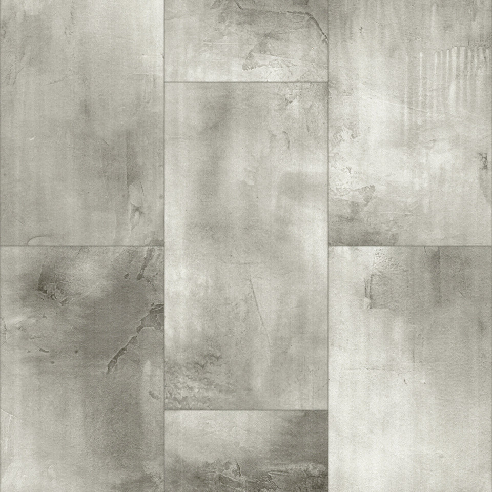 Mohawk Familiar Frontier Gainsboro Rigid Core 12" x 24" Waterproof Vinyl Plank with Attached Pad 67831-960 - Sample