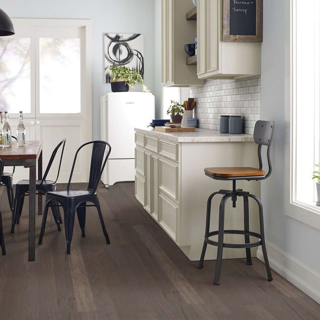 Shaw Rustic Touch Wirebrushed Hickory Fedora 5" Wide 1/2" Thick Engineered Hardwood 00501 - Sample