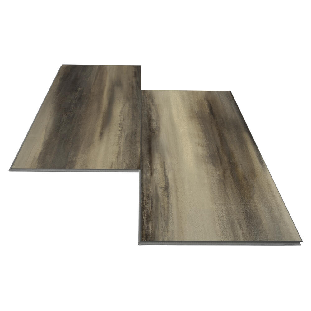 Special Closeout - Shaw Reflection Lodge Brown 12" x 24" Rigid Core Luxury Vinyl Tile with Attached Pad 507069 - Sample