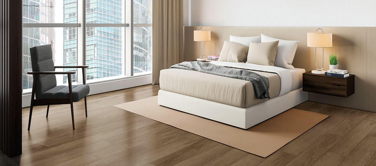 Armstrong Rest and Refuge Cafe Waterproof Rigid Core Luxury Vinyl Plank Flooring 9"x 60" FPARR13971 - Sample