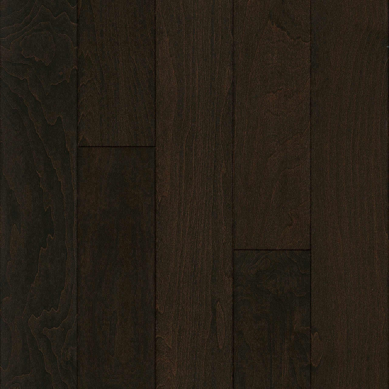 LIMITED TIME OFFER - FREE SHIPPING - Bruce Hardwood Woodson Bend Rich Brown 5" Wide Hand Scraped Engineered Hardwood Flooring EMWB53L05HEE - Sample