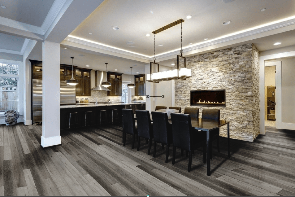 Master Design Scottsdale Collection Boulder Pass Rigid Core Waterproof Flooring 7" x 48" Waterproof Luxury Vinyl Plank Flooring FS152 - Sample