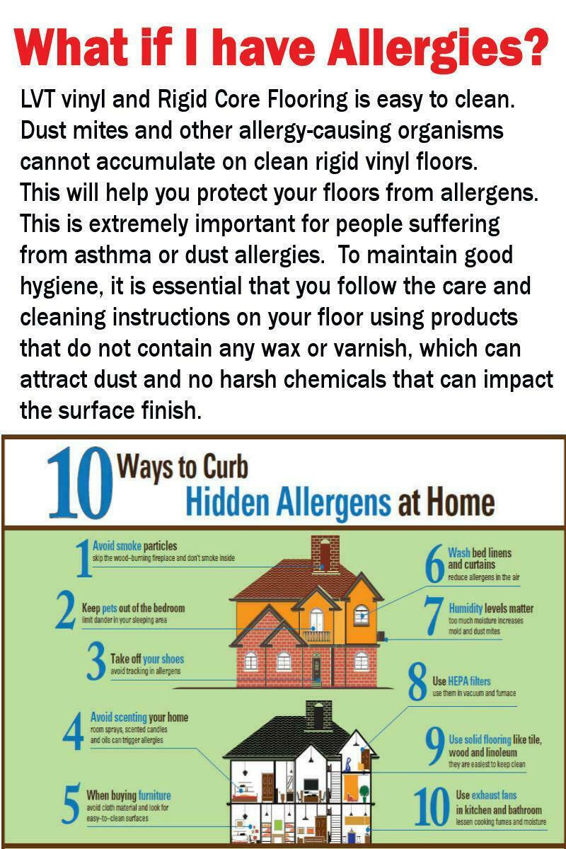 Mohawk Solid Tech Plus Thatcher Helena Waterproof Rigid Core Luxury Vinyl Plank Flooring 7.5"x 48" 67760-916 - Sample