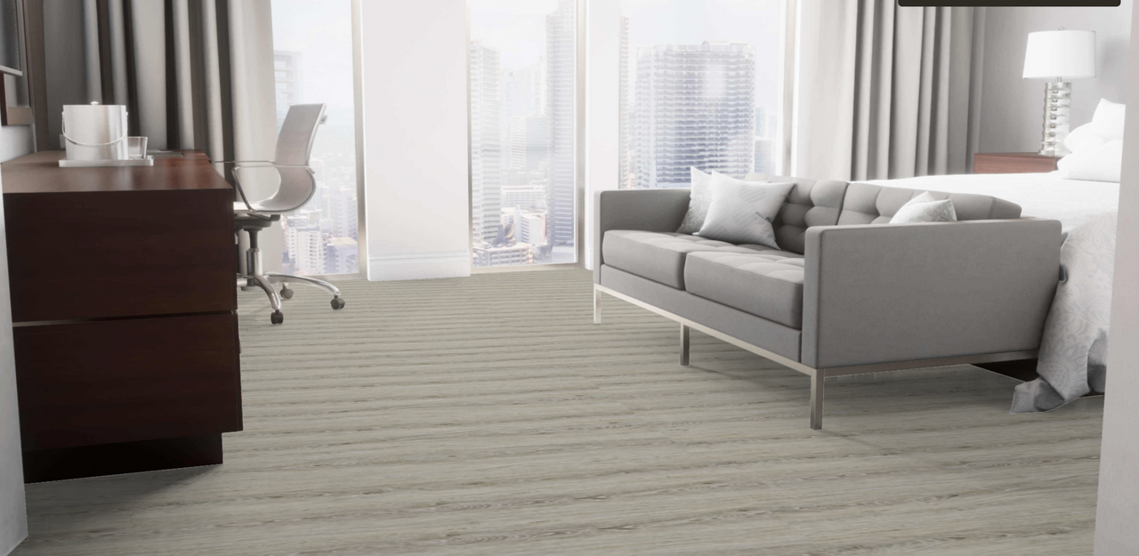 Easy Loose Lay - Mohawk Group Grown Up Hot And Heavy Series - Hermes - 9" x 59.72" Waterproof LVT Flooring W758 - Sample