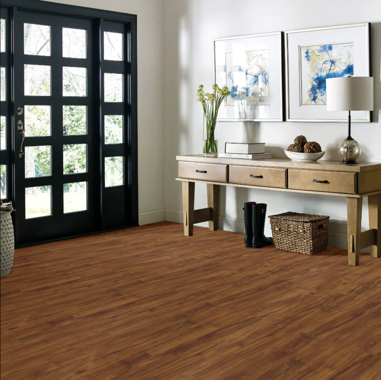 SPECIAL PURCHASE - Bel-Air Collection - Tacoma Oak - Rigid Core Waterproof Flooring 7" x 48" Waterproof Luxury Vinyl Plank Flooring DE0420 - Sample