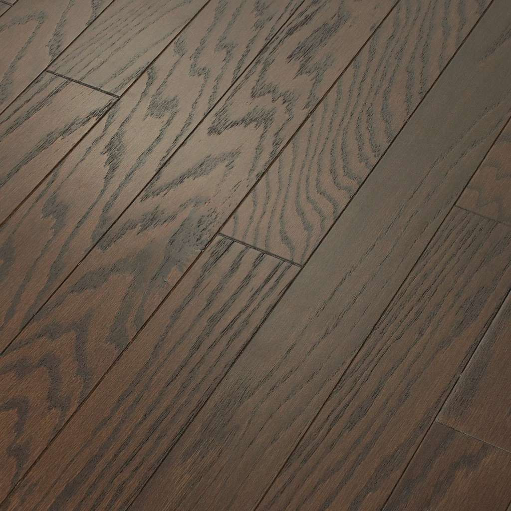BIG SAVINGS - Shaw Albright Oak Chocolate 5" x 3/8" Smooth Engineered Hardwood 0294W07011 - Sample