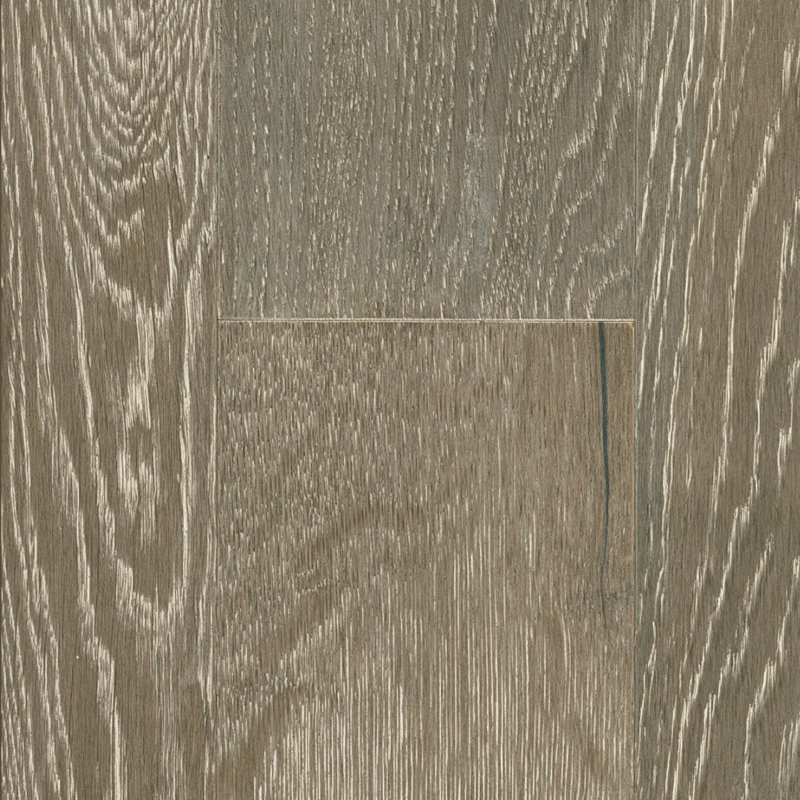 100% Waterproof Hardwood - Robbins HydroGuard Summer Festival Wirebrushed Oak Click Together Engineered Hardwood - 6.5" Wide 1/2" Thick with Attached Pad - EOHG75L16W - Sample