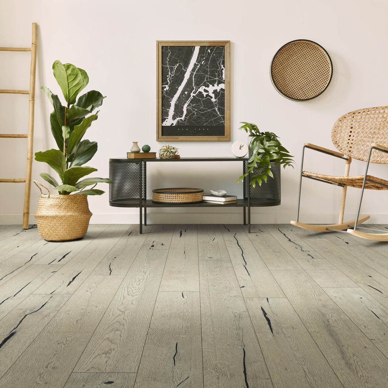 Major Brand - Heart & Soul Snowbird 7" Wide 1/2" Thick Engineered Hardwood A2WO107 - Sample
