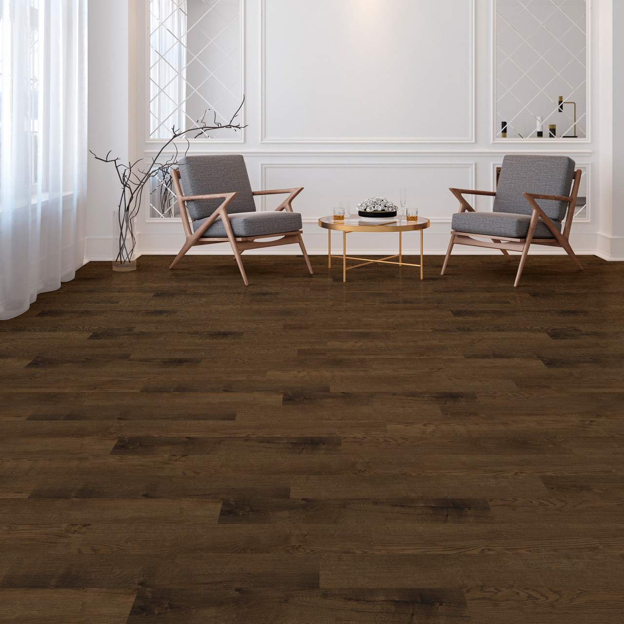 ALLURE QUIKGRIP - Wakehurst - 6"x36" Luxury Vinyl Loose Lay - Water Resistant Flooring WAKE - Sample