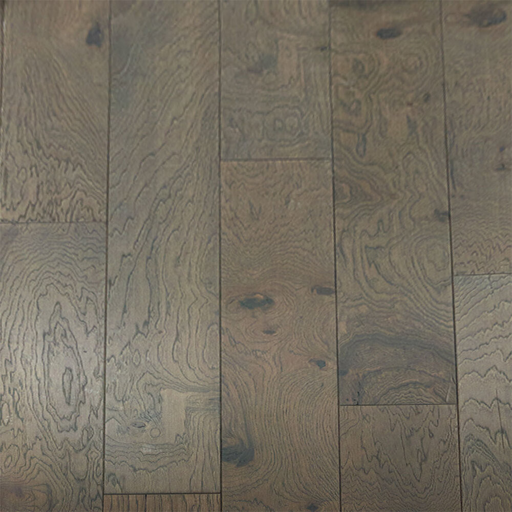 American Values - Hickory Fortitude- 7.5" Wide 1/2" Thick - Wire Brushed Engineered Hardwood A1H0105