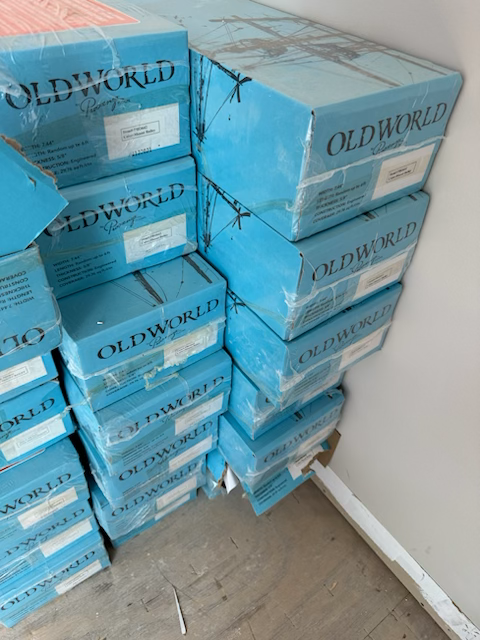 LOT PURCHASE - Provenza Hardwood Floors - Old World Mount Bailey - 7.44" Wide x 5/8" Thick -Oak Engineered Hardwood Flooring PRO642 - Sample