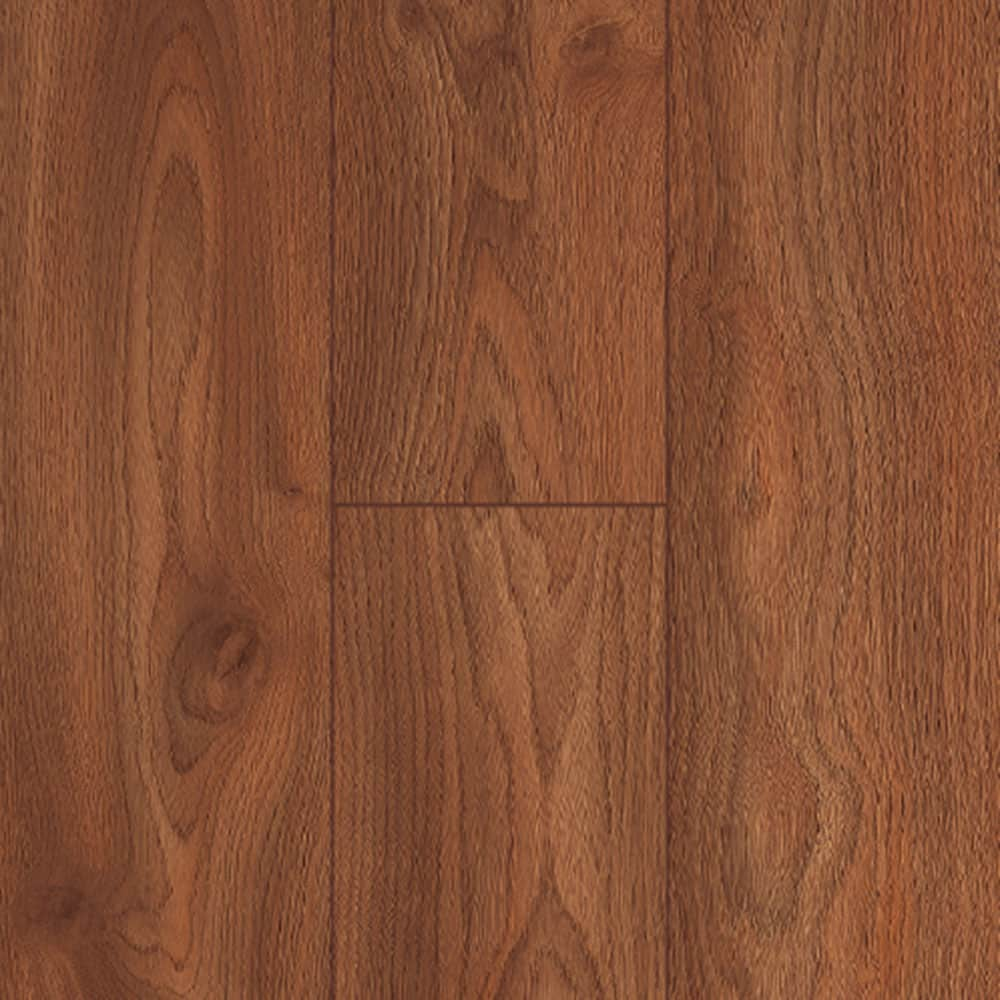 DURAVANA Waterproof Hybrid Flooring - Brazilian Cherry - 7.56" x 50.63" - 9mm Thick with Attached Pad BRAZIL