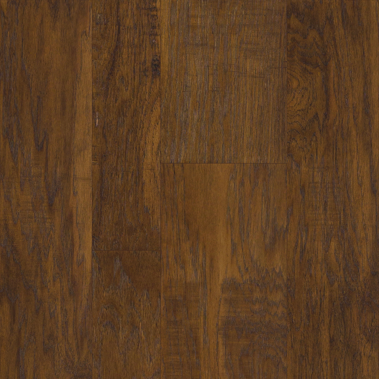 Anderson Hardwood - Palo Duro Golden Ore - Mixed Widths Engineered Hickory Hardwood 70637212 - Sample