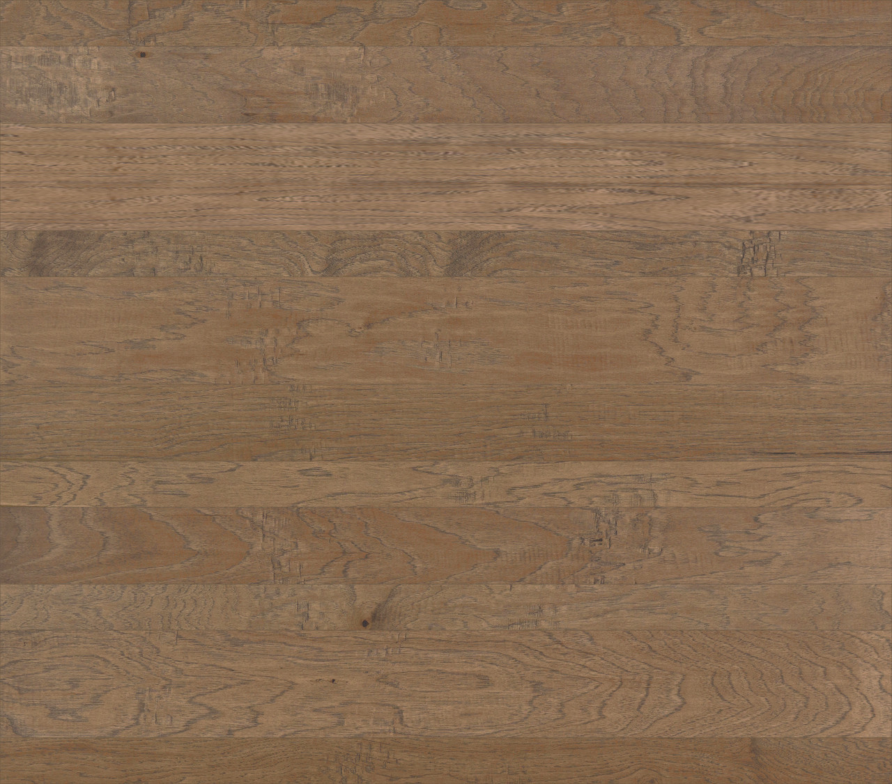Shaw Wayward Rattan - Random Width - 3/8" Thick Hand Scraped Water Resistant Hickory Engineered Hardwood SH0343W5088