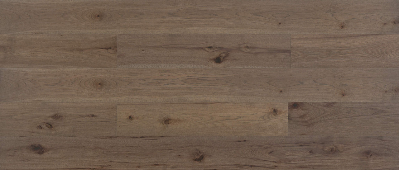 Shaw Sliced Hickory - Grey Beige - 7" Wide - 1/2" Thick - Engineered Wirebrushed Hardwood 2W77301035 - Sample