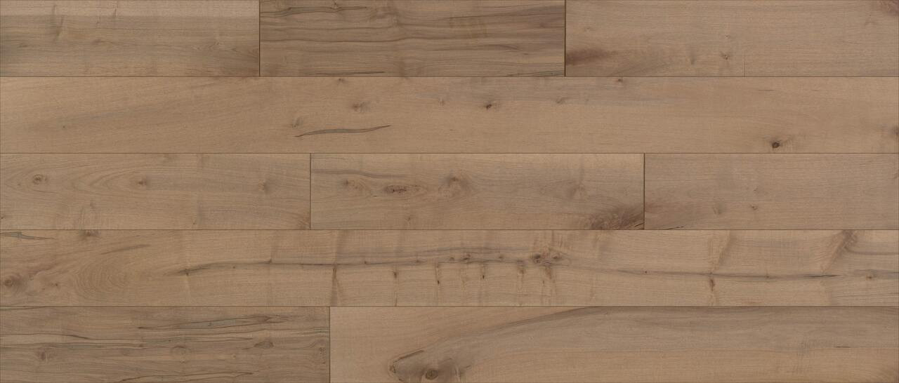 Shaw Reflections Sliced Maple - Toned - 7" Wide - 1/2" Thick - Engineered Repel Smooth Hardwood