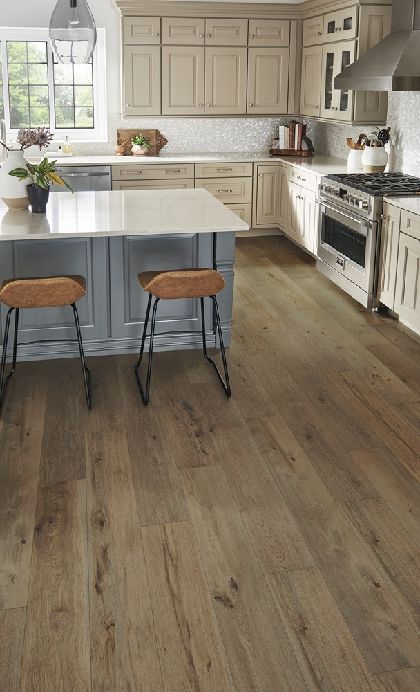 Mannington Restoration Collection Laminate - Anthology Tannin- 8" Wide 12mm Laminate Flooring 28602 - Sample