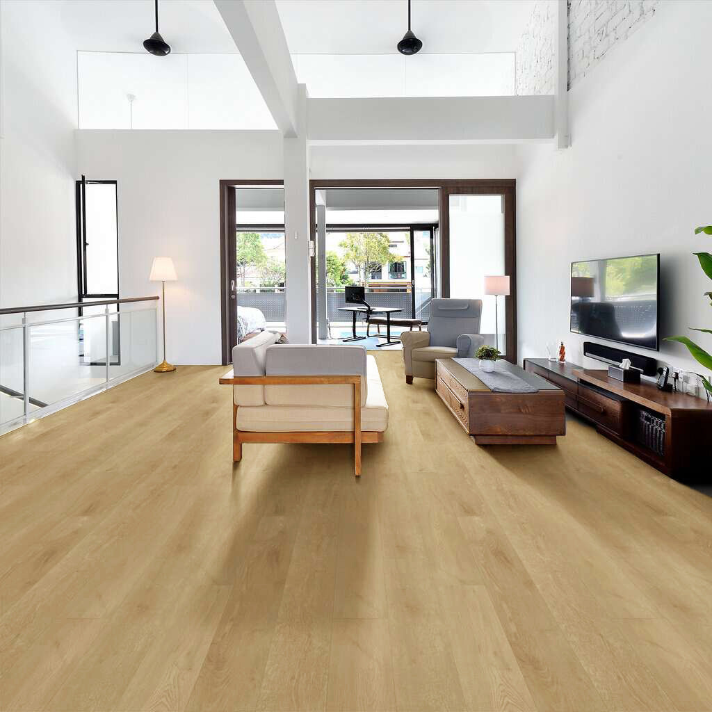 COREtec Pro Series Bagana Oak 7" x 48" Waterproof Engineered Vinyl Plank Flooring UV69202016 - Sample - Sample