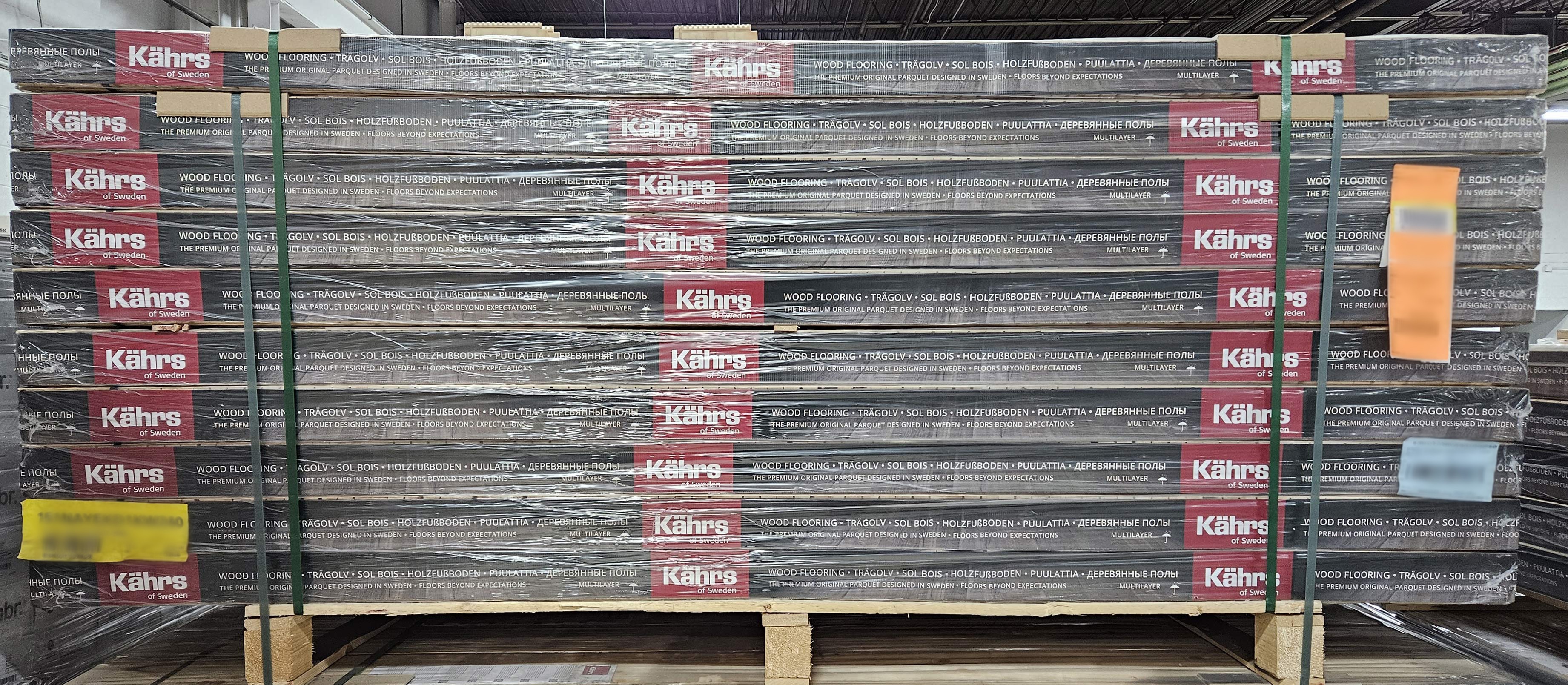 SUPER PREMIUM QUALITY - Kahrs Hardwood Beyond Retro Collection - Frosted Oat Strip - 7-7/8" x 95-3/8" x 5/8" - Click Together Engineered Hardwood FROSTED SQFT Price : 3.89