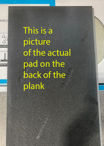 MOVING SALE - Romano Travertine - 12" x 24" Waterproof - Click Together - Luxury Vinyl Tile with Attached Pad Backing 811075