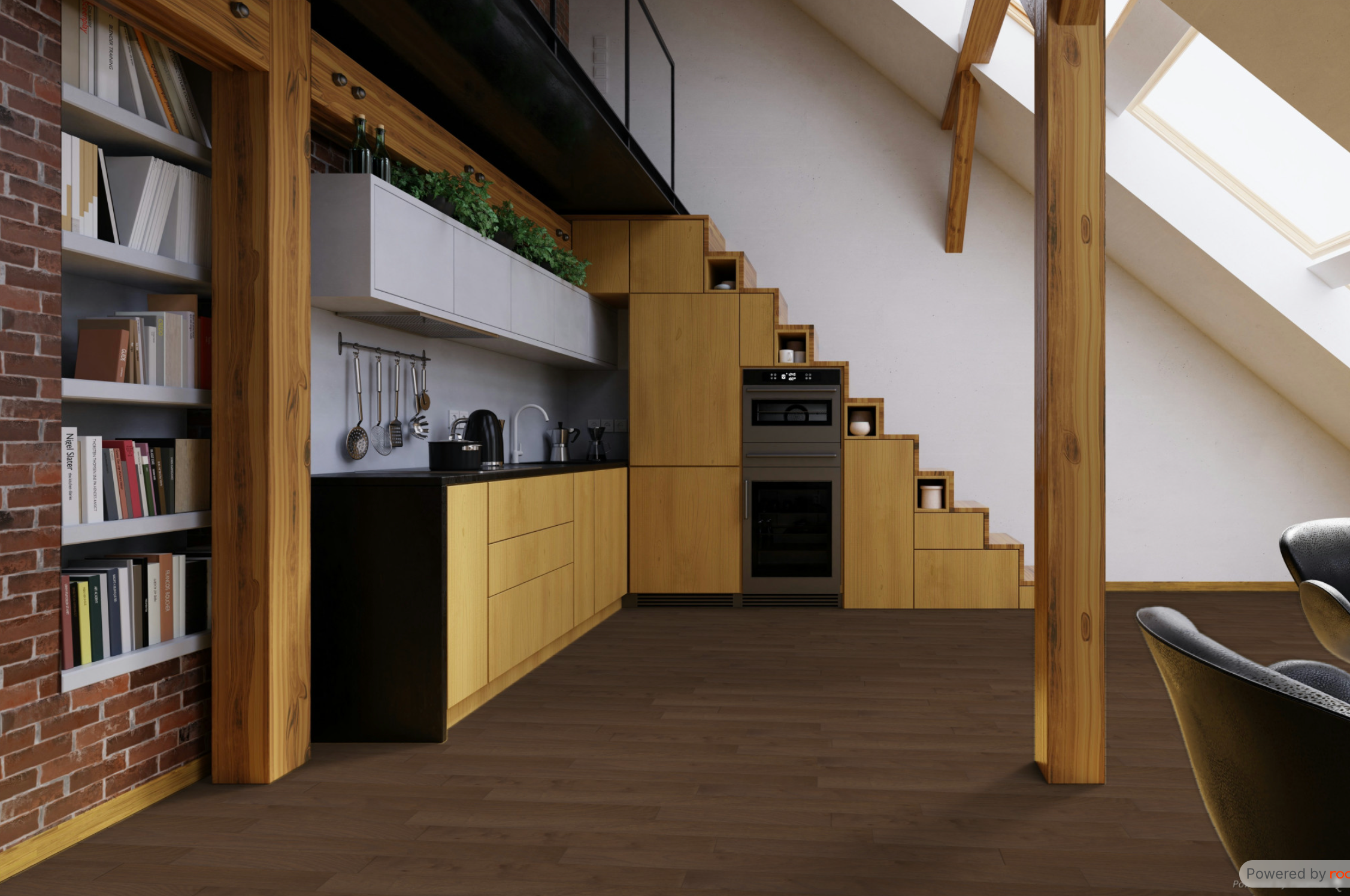 Shaw Form Fit Regency Hickory 6.38" Wide 1/2" Thick Wire Brushed Engineered Hardwood 07124 SQFT Price : 3.39 room