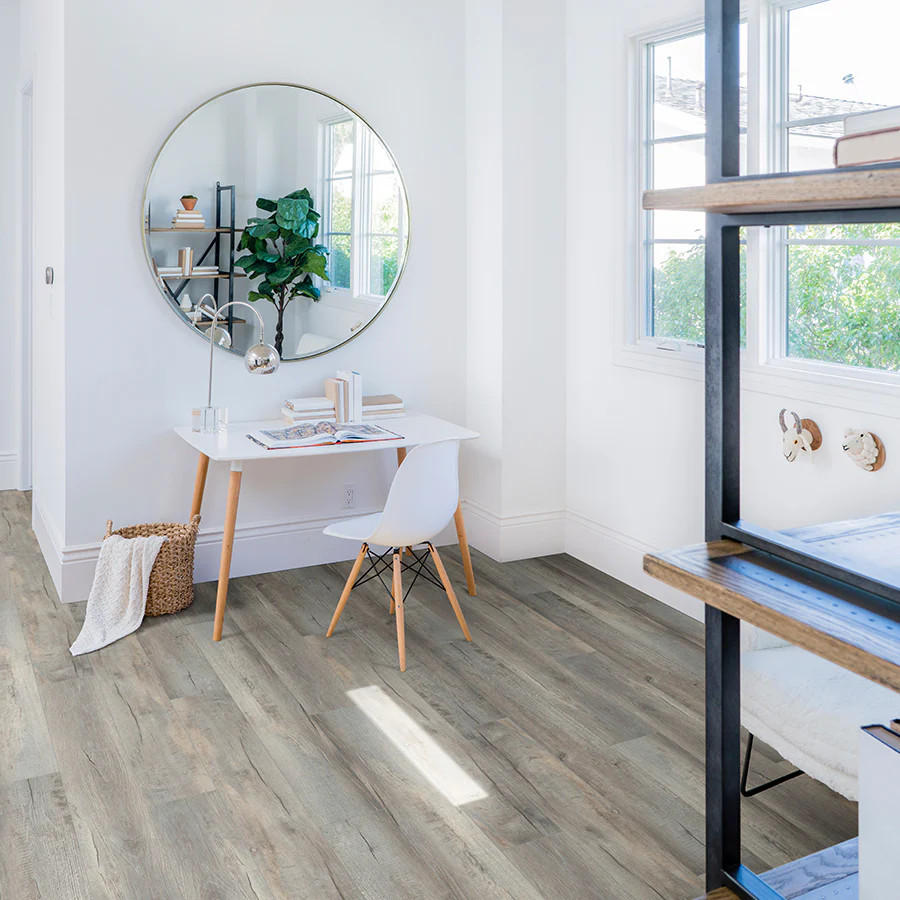 Legante Flooring - Chambery Collection - Ash Oak - 7" x 48" Rigid Core Waterproof Luxury Vinyl Flooring with Attached Pad ASH SQFT Price : 2.89 room