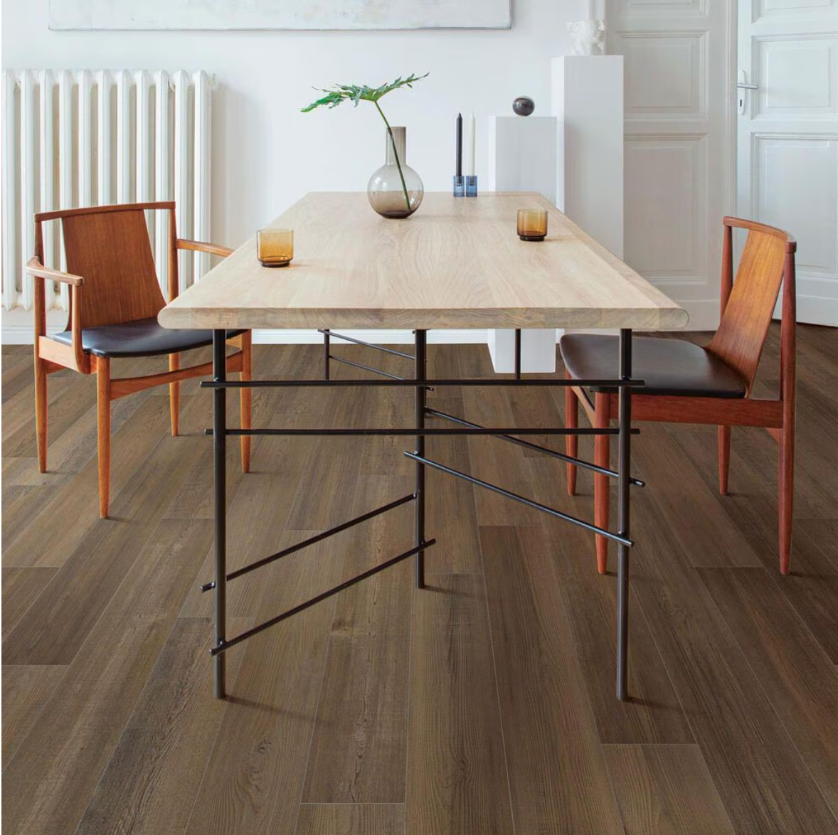 SUPER PREMIUM QUALITY - Shaw CORETEC Scratchless - Claverton Pine - Waterproof Vinyl Luxury Plank Flooring 7" x 48" UV67403014 SQFT Price : 3.39 room