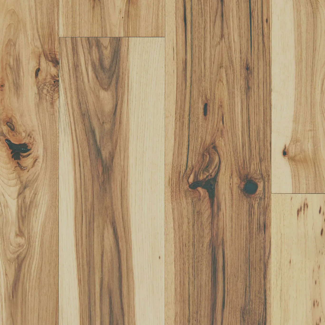 WATERPROOF HARDWOOD - Shaw Floorte Exquisite Natural Hickory 7.5" x Random Lengths Waterproof Engineered Hardwood Flooring with Attached Pad 02042