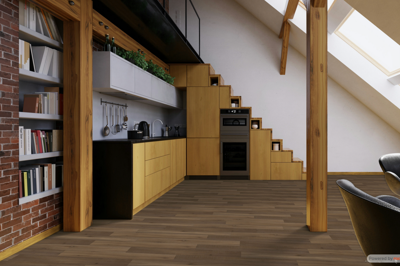 Mannington Adura Max Plank - Kona Sunrise - 6" x 48" HydroLoc Core with Attached Pad MAX702 SQFT Price : 3.39 room