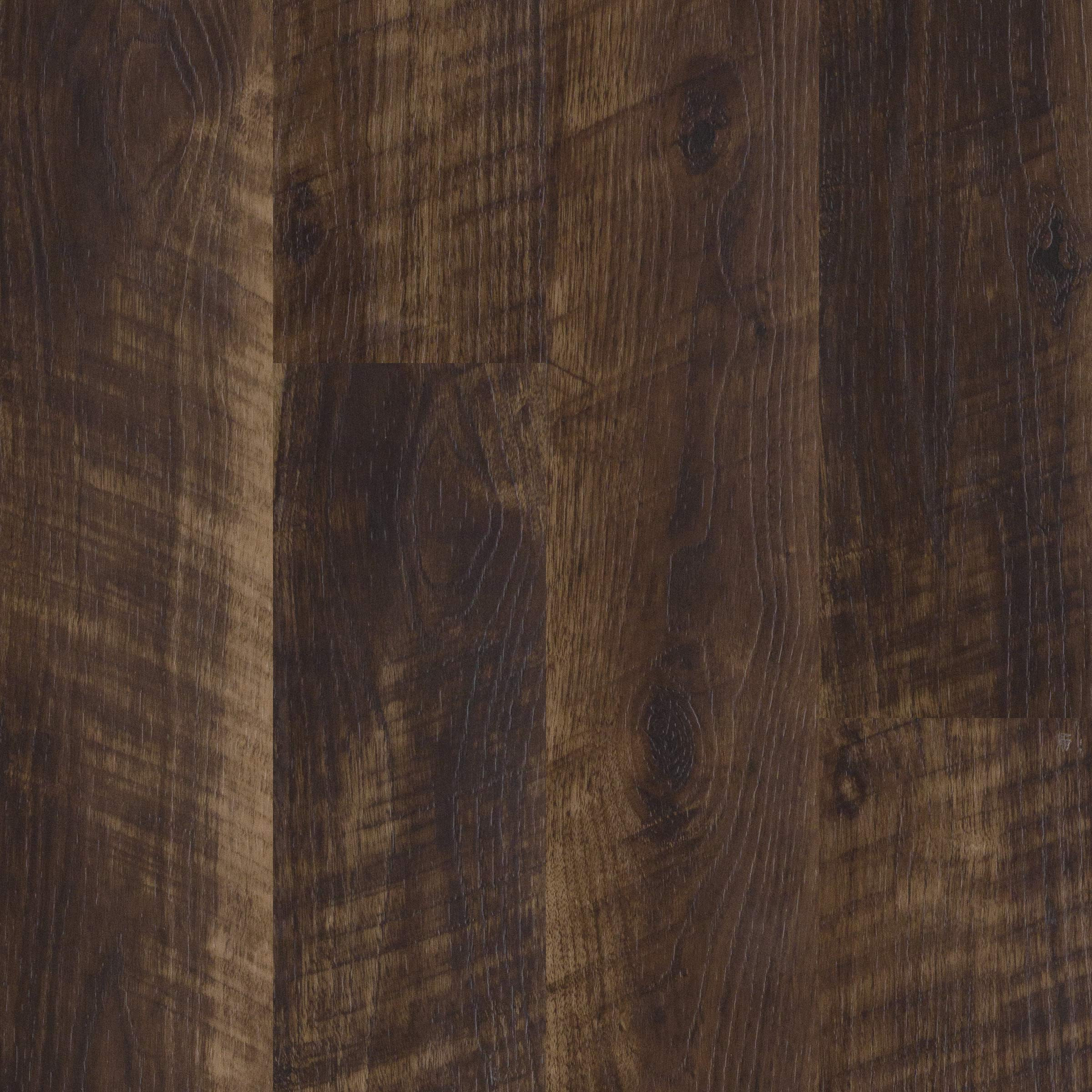 Major Brand Premium Quality Muscotah Oak - Rigid Core - 6"x48" Waterproof Luxury Vinyl Plank Flooring with Attached Pad BR90058-1