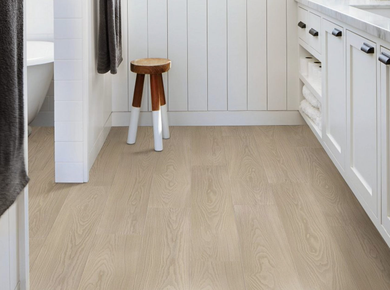 Shaw Floorte Distinction Plus - Earthy Taupe - WPC Click Together - Waterproof Luxury Vinyl Plank 7" x 48" 05228 SQFT Price : 3.39