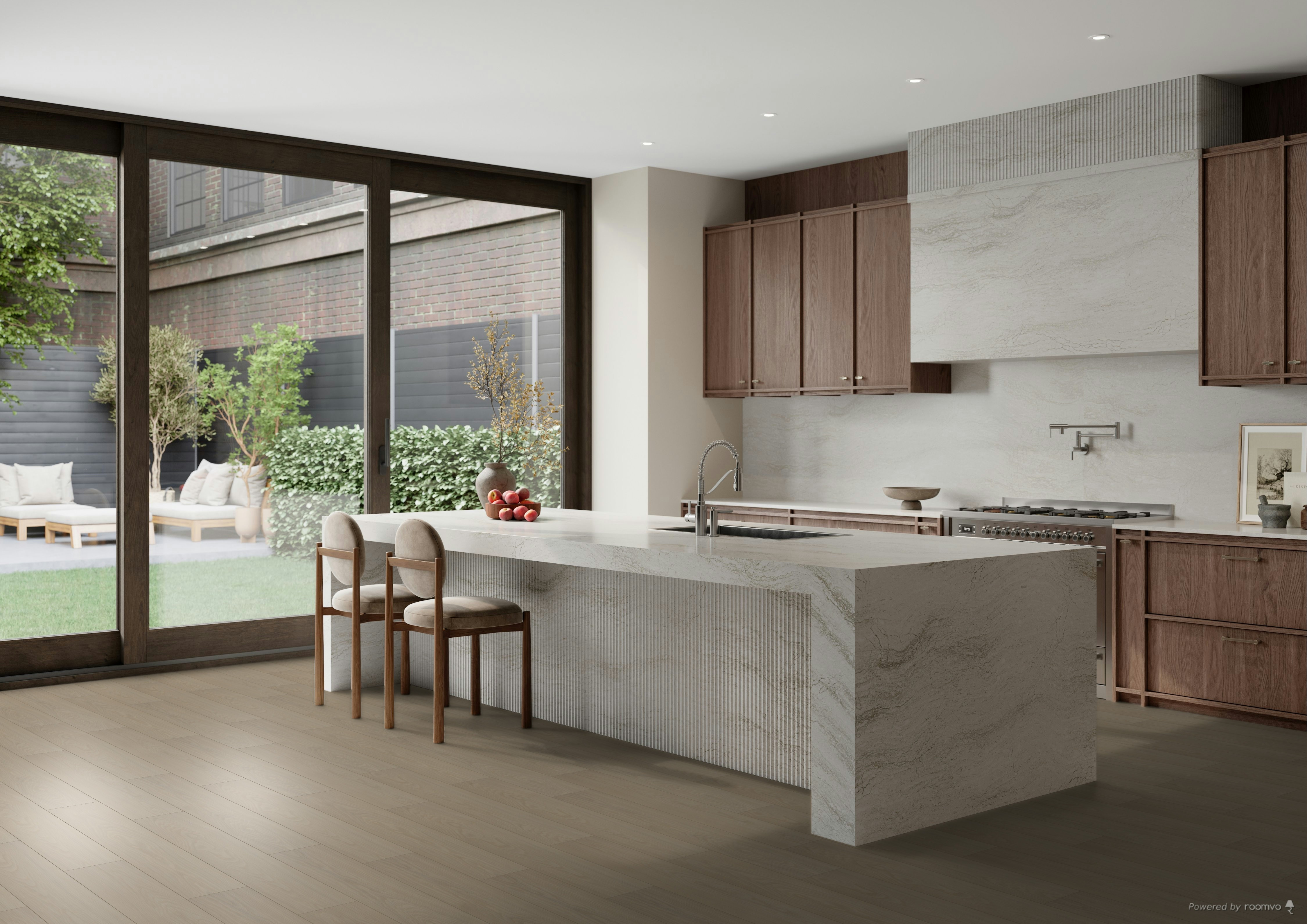 Shaw Floorte Distinction Plus - Earthy Taupe - WPC Click Together - Waterproof Luxury Vinyl Plank 7" x 48" 05228 SQFT Price : 3.39