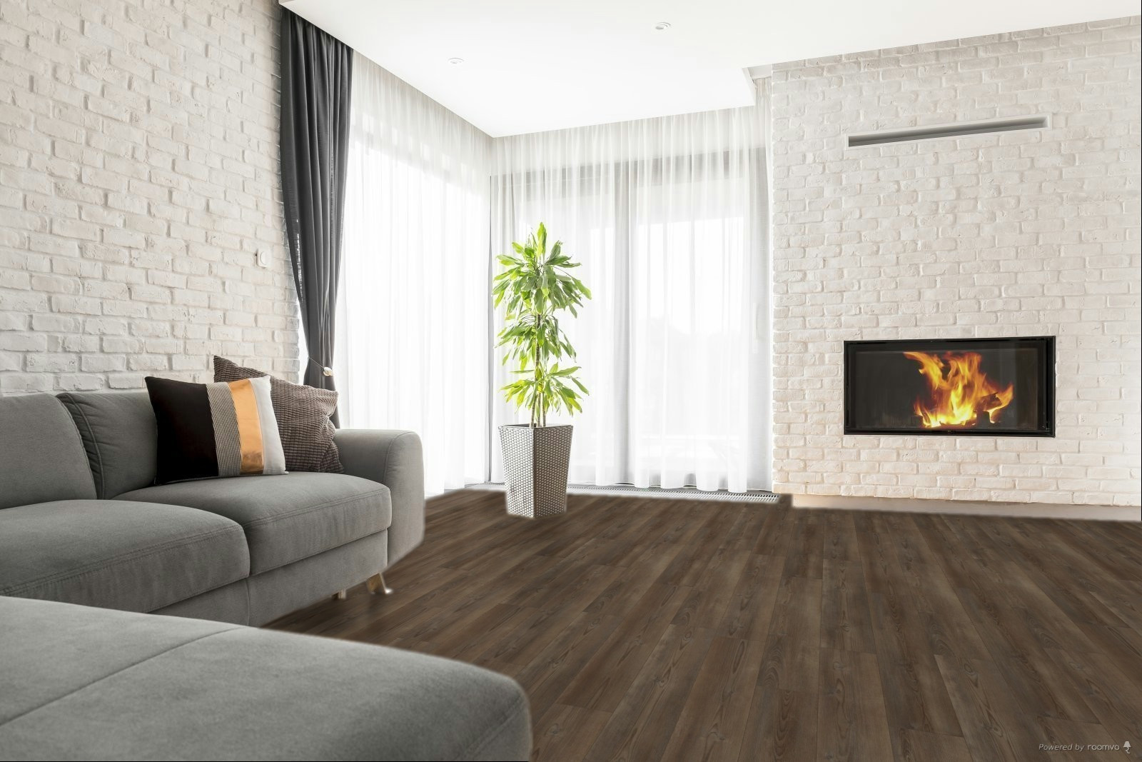 Shaw Floorte Paragon Plus Ripped Pine - Waterproof Luxury Vinyl Plank 7" x 48" 07047 SQFT Price : 3.09 room