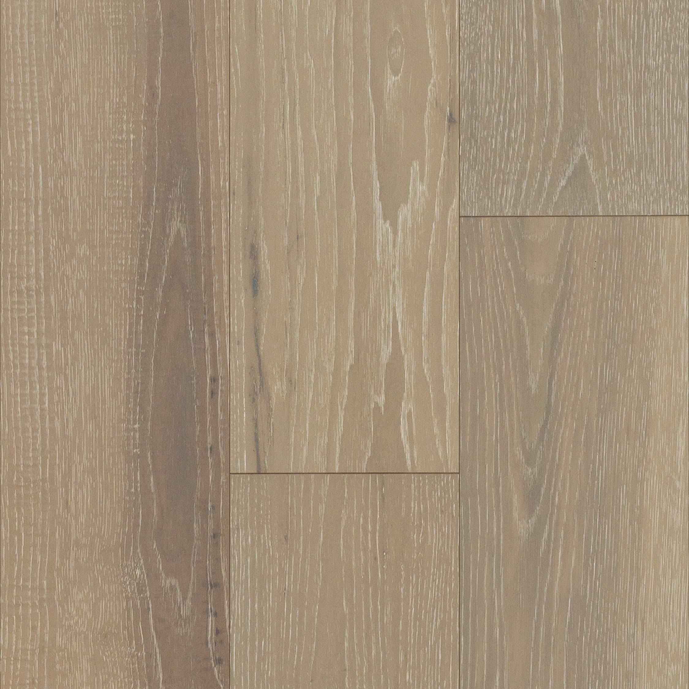 PRICE DROP ALERT - WATERPROOF HARDWOOD - Shaw Floorte Exquisite Beige Hickory 7.5" x Random Lengths Waterproof Engineered Hardwood Flooring with Attached Pad 01052 - Sample