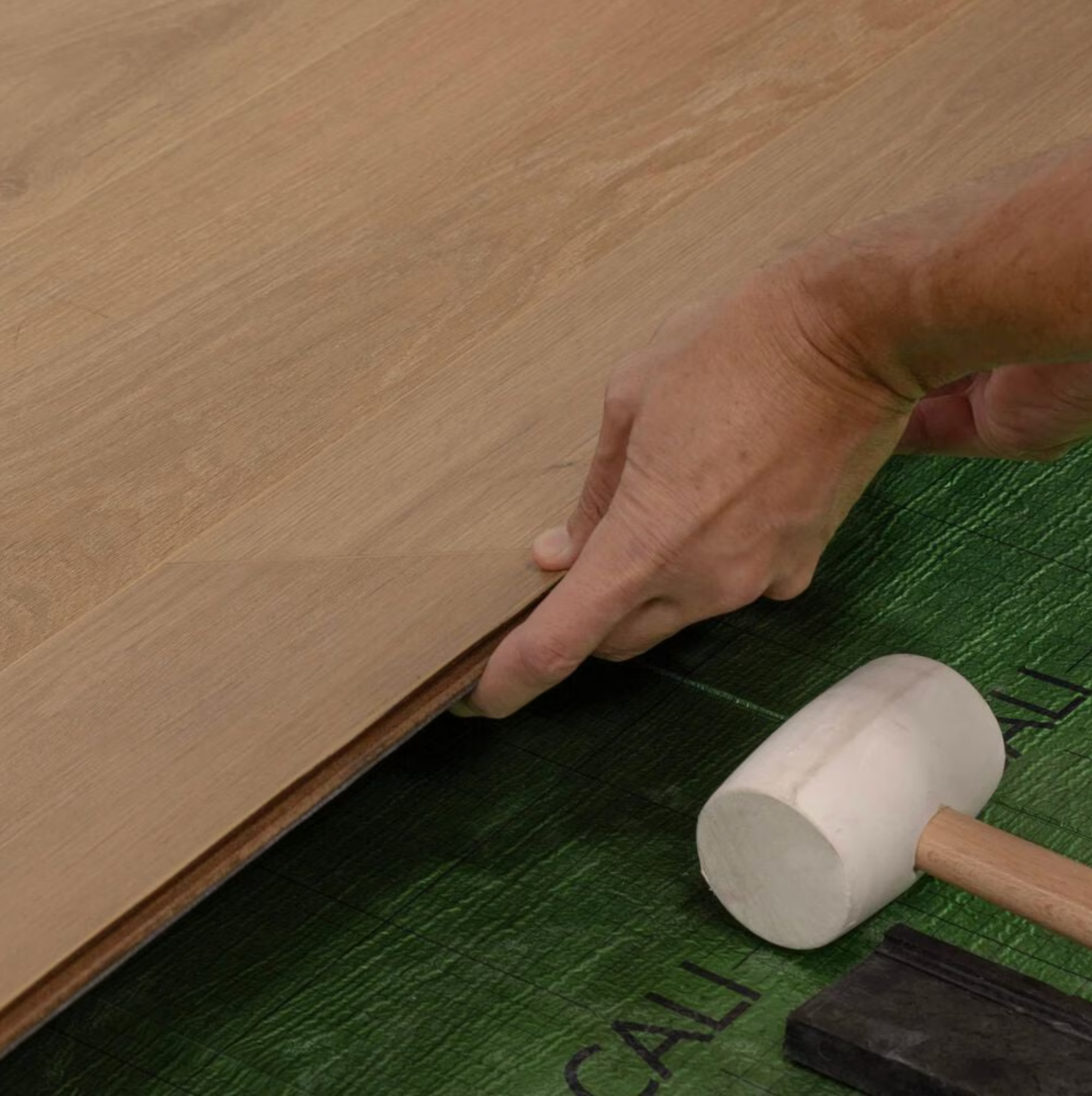 Cali Floors Pacifica Collection - Surfwood Pacifica - 10mm - 7.69" x 47.81" Waterproof Laminate With Attached Pad 1200