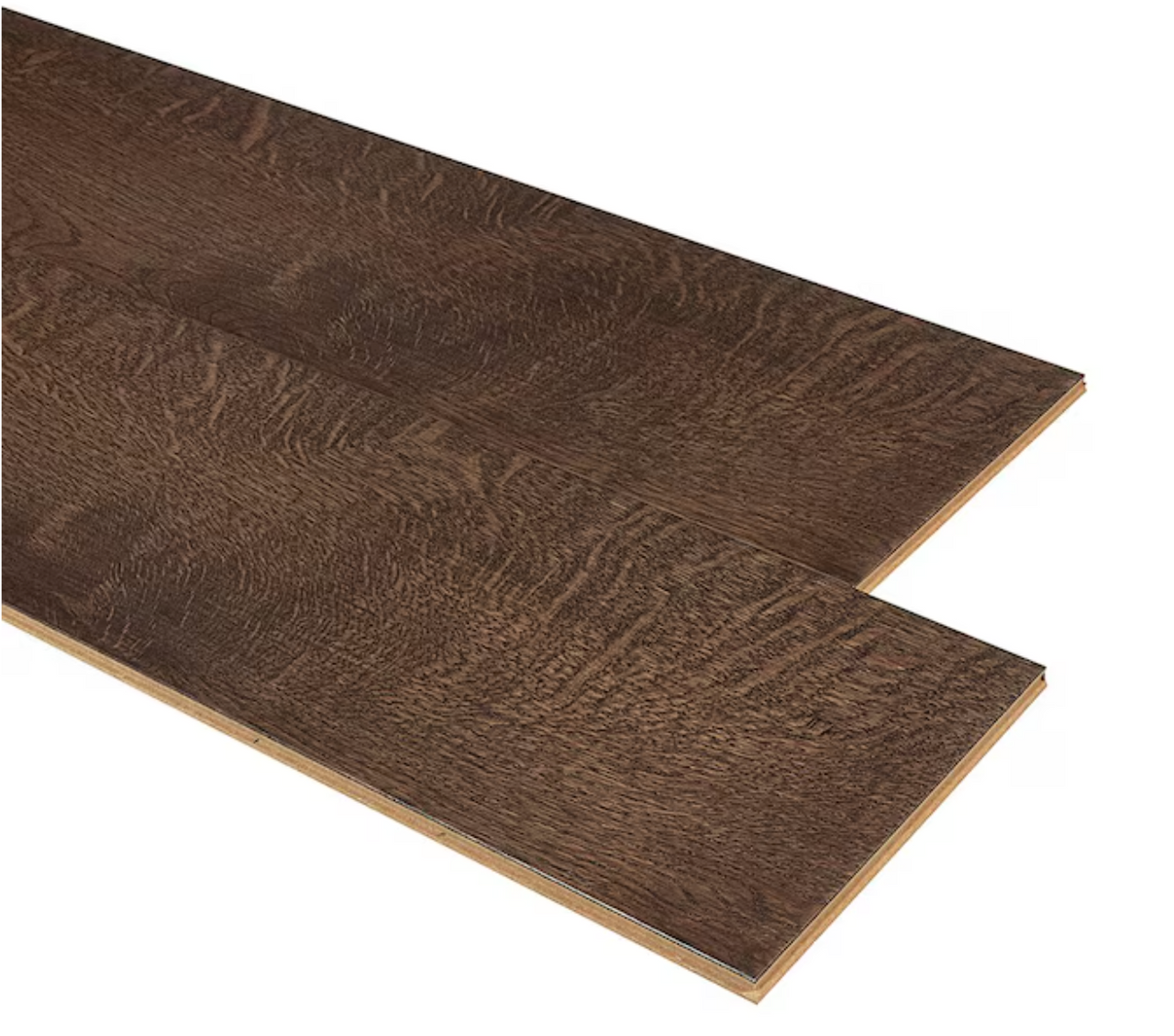 PREMIUM QUALITY - Pergo Woodcraft Water Proof Hardwood Seal Beach Oak Click Together 7.5" Wide Engineered Hardwood