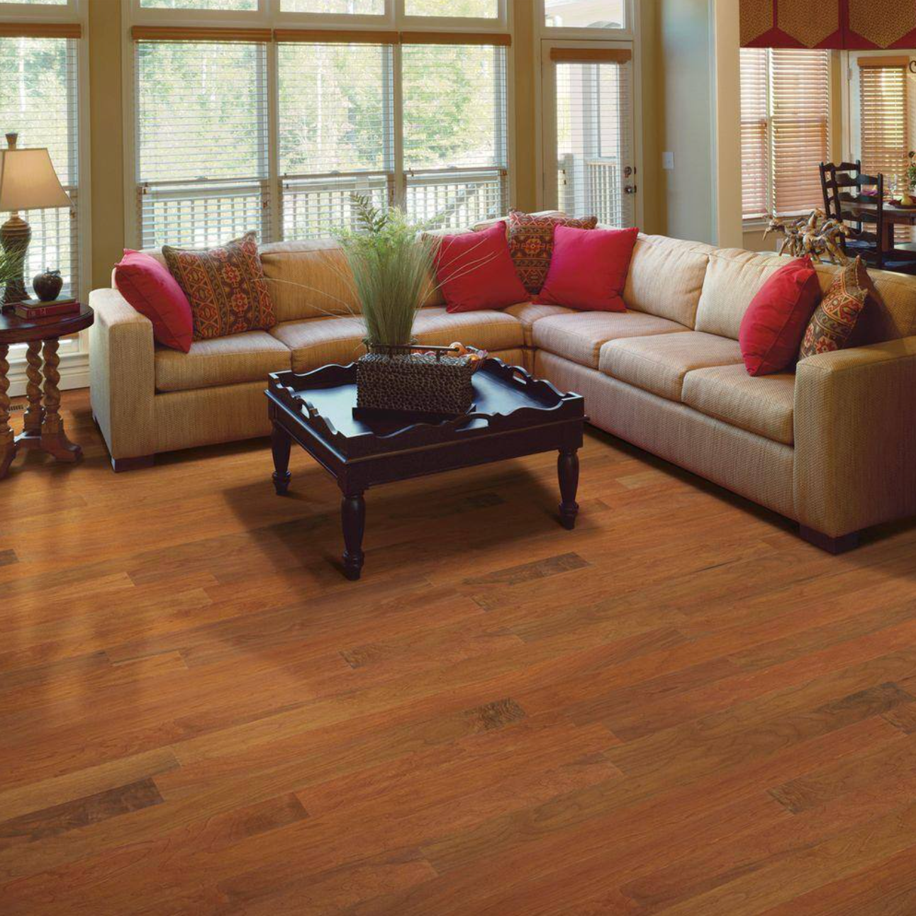 Lot Purchase - Home Legend Freemont Walnut - Hand Scraped Solid Hardwood Flooring 4.88" Wide 3/4" Thick