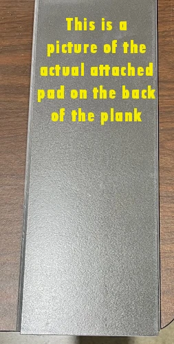 attached pad