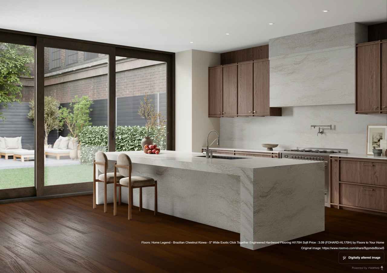 Home Legend - Brazilian Chestnut Kiowa - 5" Wide Exotic Engineered Hardwood Flooring HL170H SQFT Price : 3.39 room