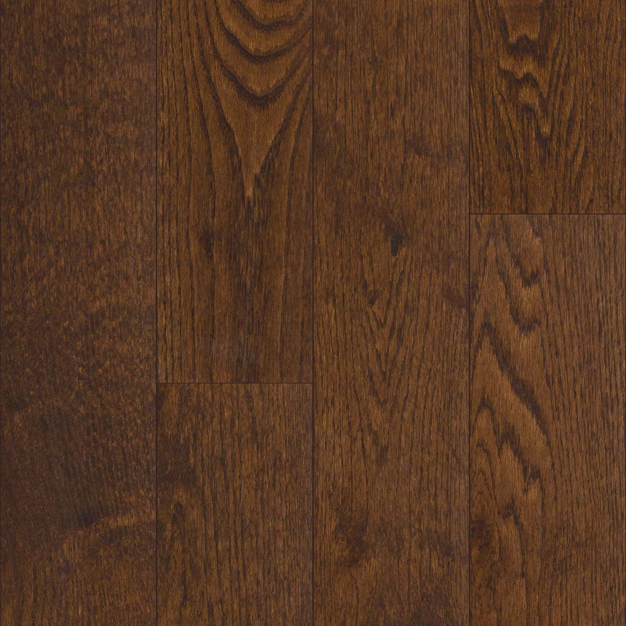 Mullican Value Grade Collection - Oak Dark Chocolate 5" Wide 1/2" Engineered Hardwood Flooring