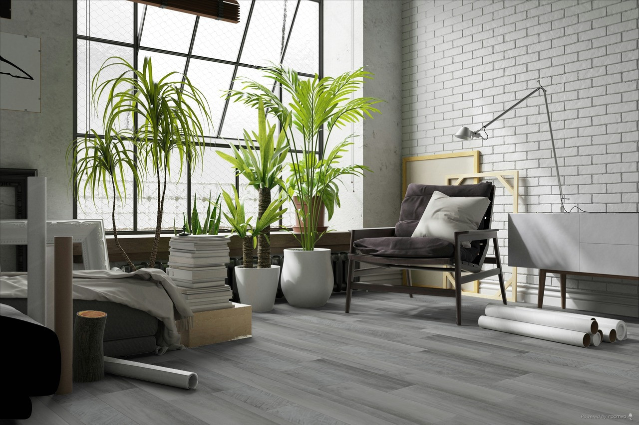 Shaw Coretec Sky Light Oak Waterproof Vinyl Luxury Plank Flooring 7"x 48"