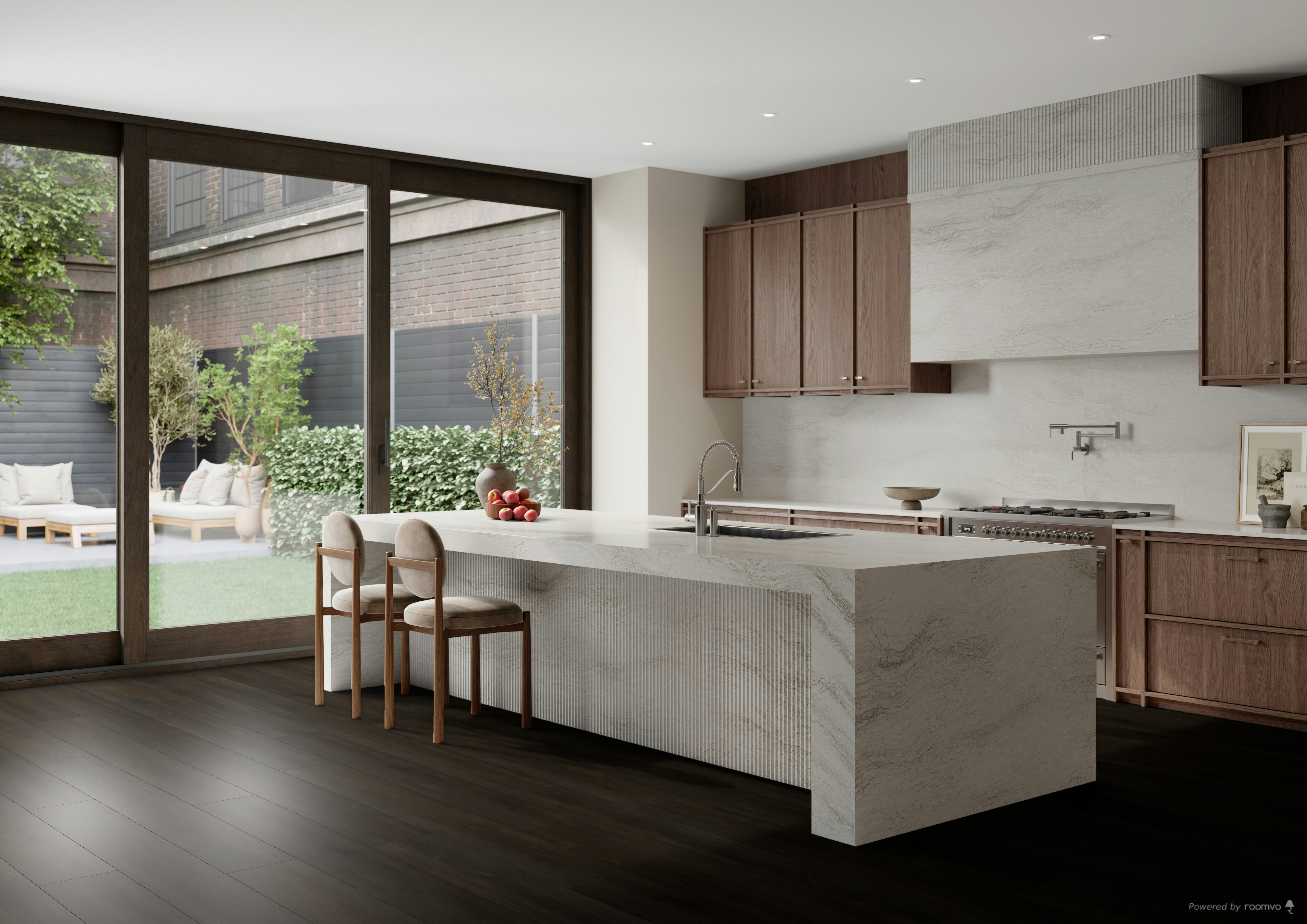 COREtec Anything Goes XL Enhanced Monroe Oak 9" x 72" Waterproof Luxury Vinyl Plank Flooring room