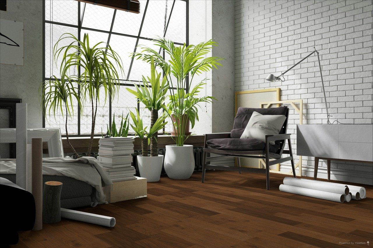 Somerset Hardwood Gunstock Oak 5" Wide 3/4" Solid Hardwood Flooring PS9999CCGU5