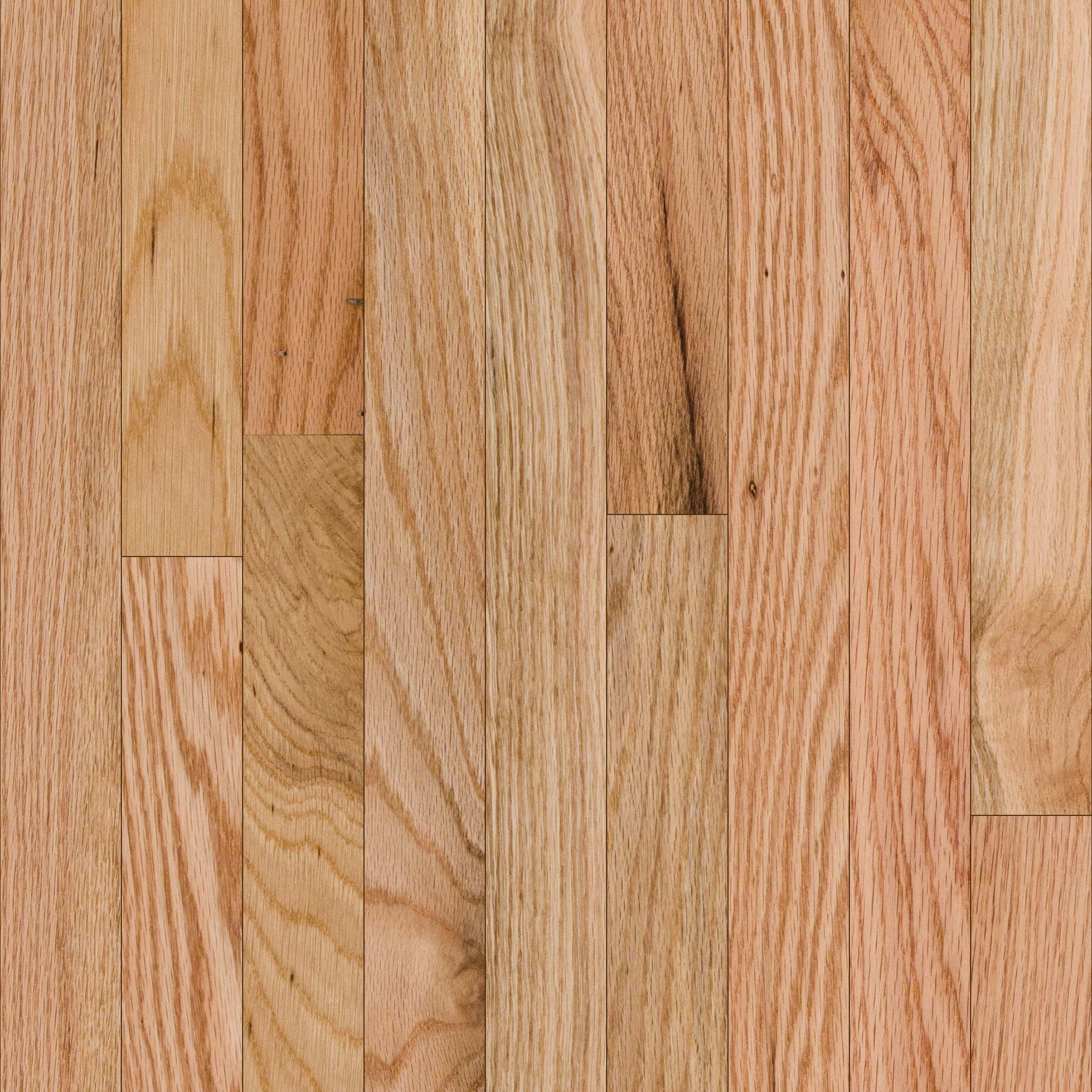 Bruce Hardwood - St Vincent Natural Oak - 3/4" Thick 2.25" Wide Solid Hardwood Flooring