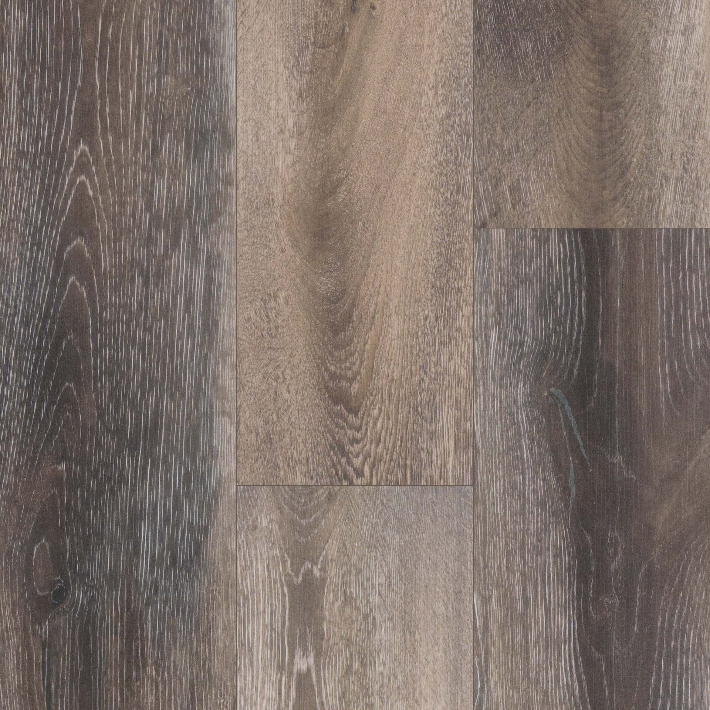 CORELUXE - Hollis Oak - 8mm 7.8" x 60" Rigid Core Waterproof Flooring with Attached Pad