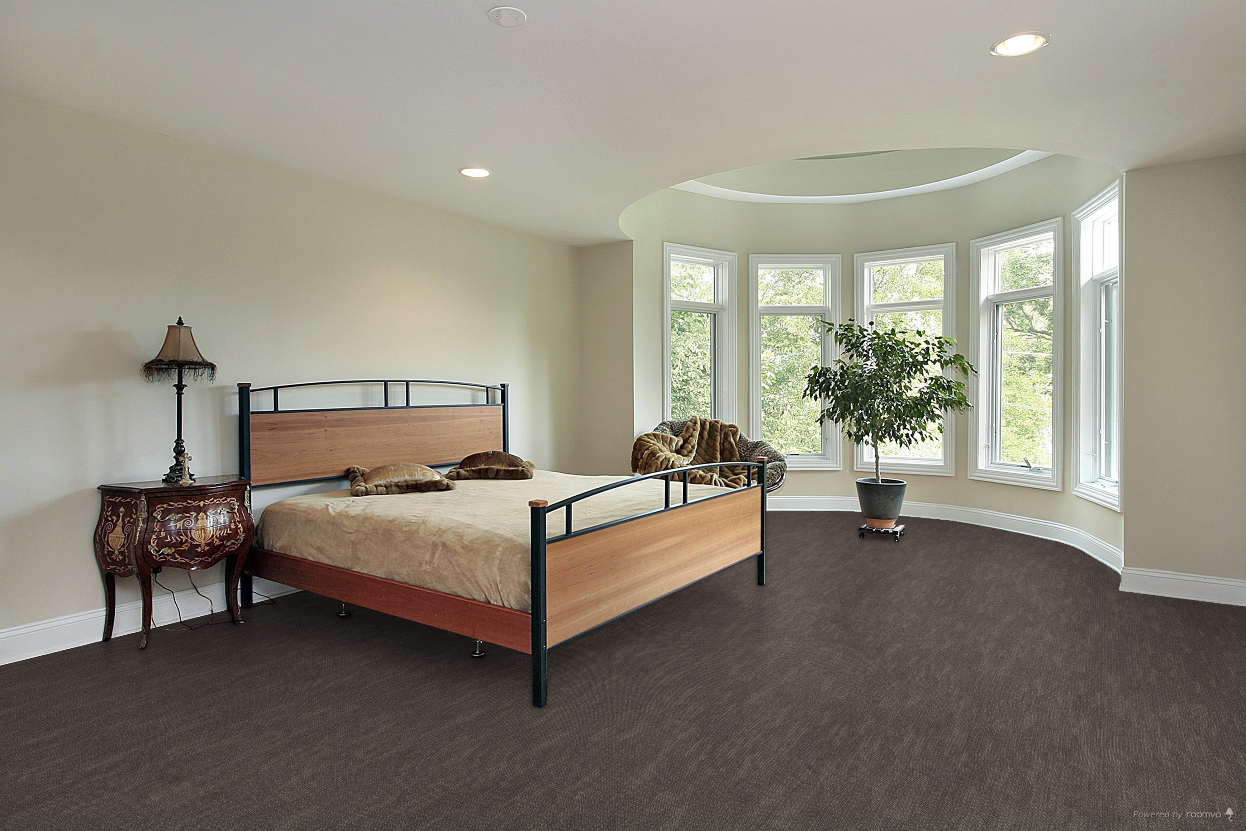 Shaw Vapor 18"x36" Light Taupe Carpet Tile