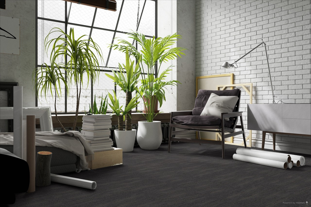 Shaw Vapor 18"x36" Vapor Blue Carpet Tile