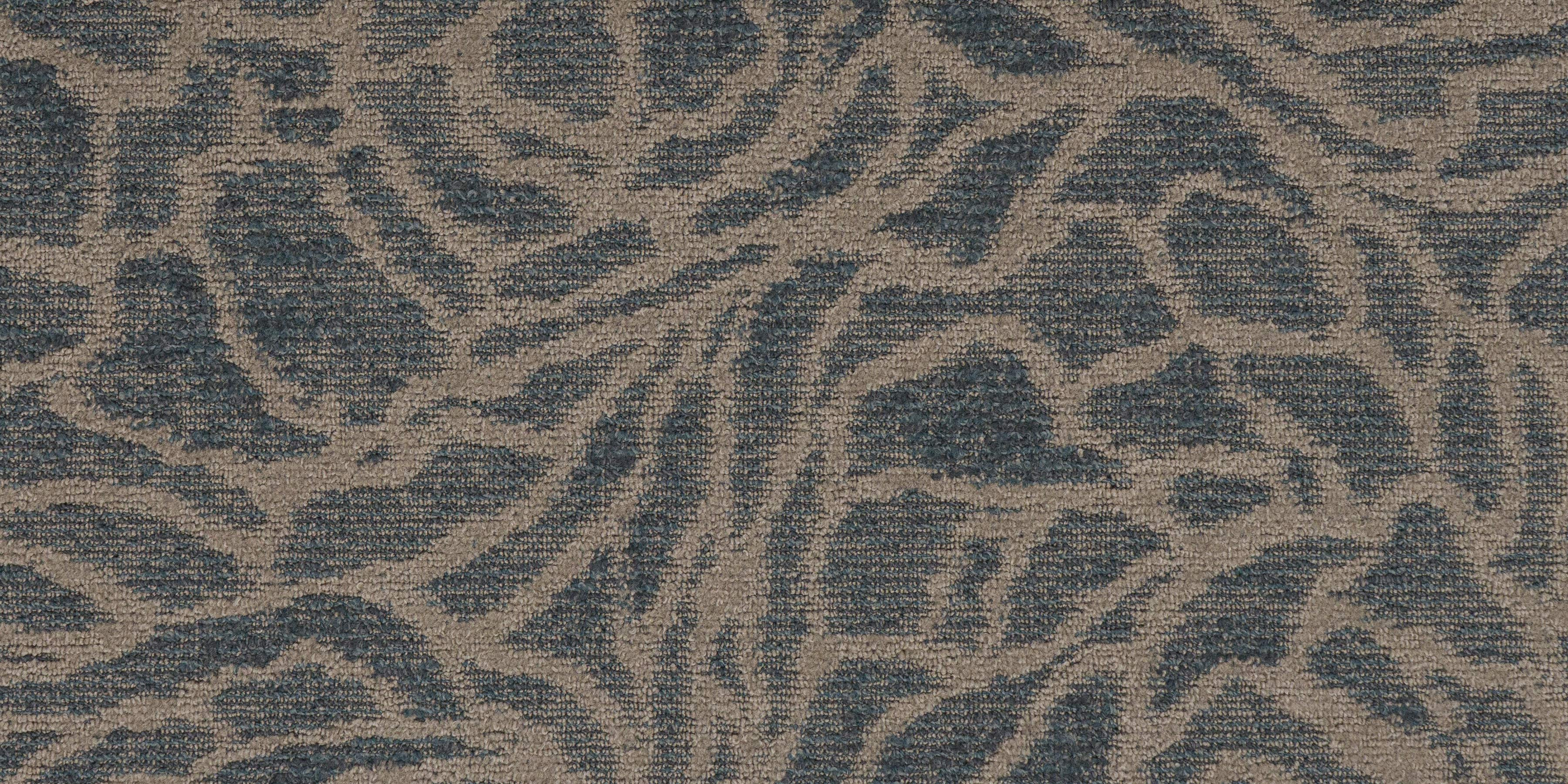 Shaw Blossom 18"x36" Light Blue Carpet Tile
