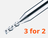 2 Flute 45° Helix End Mills - 2ALE