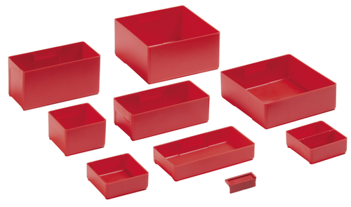 Plastic boxes 4.5x9E (WxDxH) 75x150x26mm FH 50mm 1 pcs.